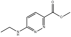 Methyl 6-(Ethylamino)pyridazine-3-carboxylate Structure