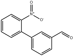 2'-Nitro-biphenyl-3-carbaldehyde 구조식 이미지