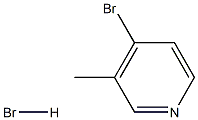 4-bromo-3-methylpyridine hydrobromide 구조식 이미지