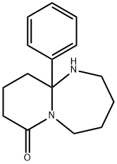10a-Phenyl-decahydropyrido[1,2-a][1,3]diazepin-7-one 구조식 이미지