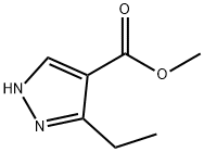 Methyl 3-ethyl-1H-pyrazole-4-carboxylate Structure