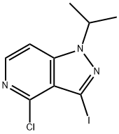 4-chloro-3-iodo-1-(propan-2-yl)-1H-pyrazolo[4,3-c]pyridine 구조식 이미지