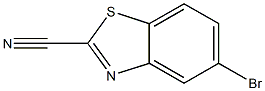 5-Bromo-2-benzo[d]thiazolecarbonitrile Structure