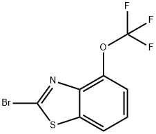 2-Bromo-4-trifluoromethoxy-benzothiazole Structure