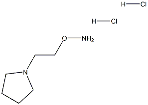 O-(2-(pyrrolidin-1-yl)ethyl)hydroxylamine dihydrochloride Structure