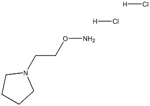 O-(2-(pyrrolidin-1-yl)ethyl)hydroxylamine dihydrochloride 구조식 이미지