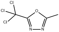 2-methyl-5-(trichloromethyl)-1,3,4-oxadiazole Structure