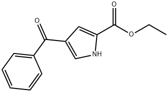 ethyl 4-benzoyl-1H-pyrrole-2-carboxylate Structure