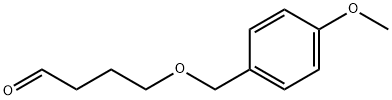 4-[(4-methoxyphenyl)methoxy]butanal Structure