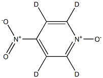 2,3,5,6-tetradeuterio-4-nitro-1-oxidopyridin-1-ium 구조식 이미지