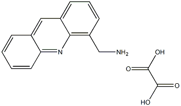 ACRIDIN-4-YLMETHANAMINE OXALATE 구조식 이미지