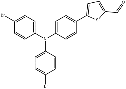 1197992-32-7 5-(4-(bis(4-bromophenyl)amino)phenyl)thiophene-2-carbaldehyde