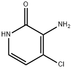 3-AMINO-4-CHLOROPYRIDIN-2-OL 구조식 이미지