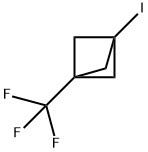 Bicyclo[1.1.1]pentane, 1-iodo-3-(trifluoromethyl)- 구조식 이미지