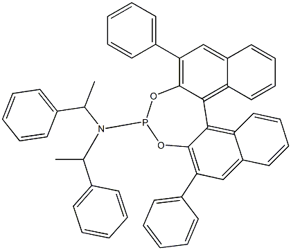 (11bR)- 2,6-diphenyl-N,N-bis[(1R)-1-
phenylethyl]-Dinaphtho[2,1-d:1',2'-f][1,3,2]dioxaphosphepin-
4-amine Structure