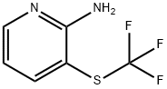 3-(Trifluoromethylthio)pyridin-2-amine 구조식 이미지