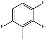 2-Bromo-3,6-difluorotoluene 구조식 이미지
