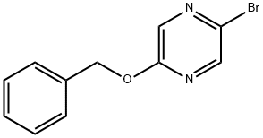 2-(Benzyloxy)-5-bromopyrazine Structure