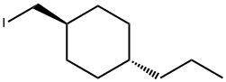 trans-1-(Iodomethyl)-4-propylcyclohexane Structure