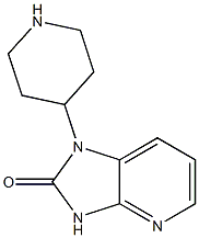 1-(piperidin-4-yl)-1,3-dihydro-2H-imidazo[4,5-b]pyridin-2-one 구조식 이미지