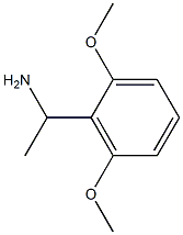 1-(2,6-DIMETHOXYPHENYL)ETHAN-1-AMINE Structure