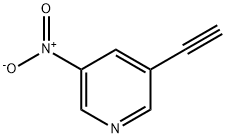 3-ethynyl-5-nitropyridine 구조식 이미지