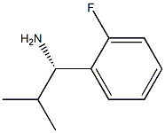 (1S)-1-(2-FLUOROPHENYL)-2-METHYLPROPAN-1-AMINE 구조식 이미지