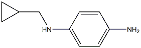 (1R)(4-AMINOPHENYL)CYCLOPROPYLMETHYLAMINE 구조식 이미지