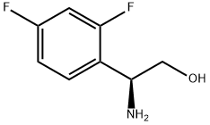 (2S)-2-AMINO-2-(2,4-DIFLUOROPHENYL)ETHAN-1-OL 구조식 이미지