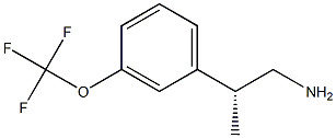 ((1R)-1-[3-(TRIFLUOROMETHOXY)PHENYL]ETHYL)METHYLAMINE Structure