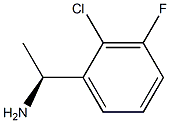 (1S)-1-(2-CHLORO-3-FLUOROPHENYL)ETHYLAMINE Structure