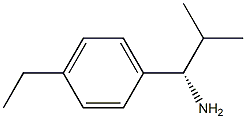 (1S)-1-(4-ETHYLPHENYL)-2-METHYLPROPAN-1-AMINE Structure