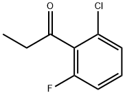 1-(2-CHLORO-6-FLUOROPHENYL)PROPAN-1-ONE Structure