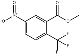 Methyl 5-nitro-2-(trifluoromethyl)benzoate 구조식 이미지