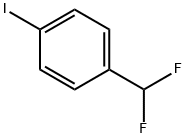 1-(difluoromethyl)-4-iodobenzene 구조식 이미지