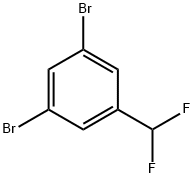 1,3-dibromo-5-(difluoromethyl)benzene Structure