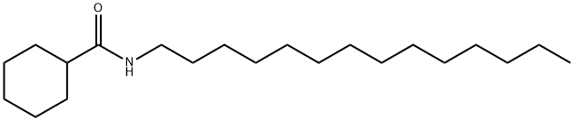 N-tetradecylcyclohexanecarboxamide Structure