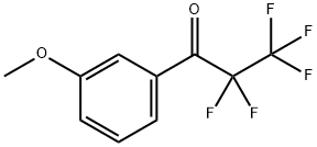 2,2,3,3,3-PENTAFLUORO-1-(3-METHOXYPHENYL)PROPAN-1-ONE 구조식 이미지