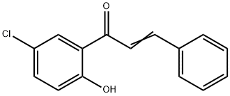 (E)-1-(5-CHLORO-2-HYDROXYPHENYL)-3-PHENYLPROP-2-EN-1-ONE Structure