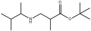tert-butyl 2-methyl-3-[(3-methylbutan-2-yl)amino]propanoate 구조식 이미지
