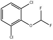 1,3-dichloro-2-(difluoromethoxy)benzene Structure