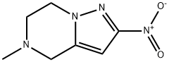 5-methyl-2-nitro-4,5,6,7-tetrahydropyrazolo[1,5-a]pyrazine Structure