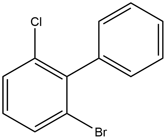 1,1'-Biphenyl, 2-bromo-6-chloro- Structure