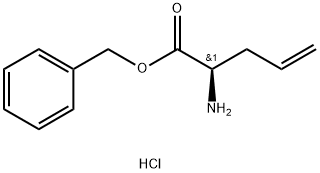 R-Allylglycine phenylmethyl ester hydrochloride Structure