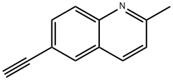 6-ethynyl-2-methylquinoline 구조식 이미지