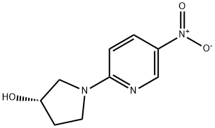 (S)-1-(5-Nitropyridine-2-yl)pyrrolidine-3-ol Structure