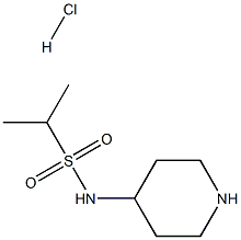 N-(Piperidin-4-yl)propane-2-sulfonamidehydrochloride Structure