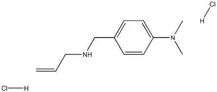 N,N-dimethyl-4-{[(prop-2-en-1-yl)amino]methyl}aniline dihydrochloride Structure