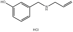 3-{[(prop-2-en-1-yl)amino]methyl}phenol hydrochloride Structure