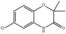 6-chloro-2,2-dimethyl-4H-benzo[1,4]oxazin-3-one Structure